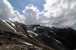 Blick auf den Gipfel