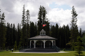 Im Central Park von Banff