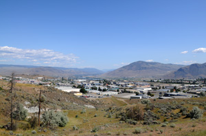 Blick auf Kamloops