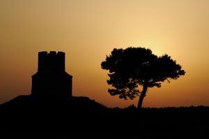 Kathedrale von Nin im Sonnenuntergang