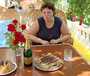 Diana und der Pallatschinken