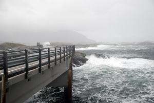 Sturm bei Atlanterhavsveien