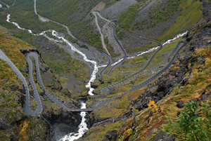 Der Trollstieg in seiner (fast) ganzen Pracht