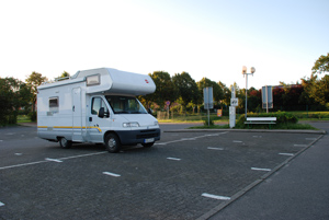Parkplatz Ost in Burg