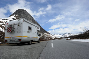 An der Rv63 Richtung Trollstieg