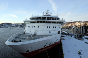 Die MS Finnmarken