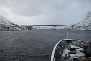 Einfahrt in den Raftsund