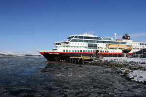 Die Trollfjord in Kirkenes