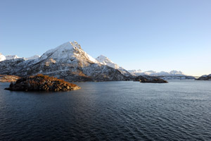 Einfahrt in den Raftsund